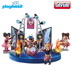 Banda de música Playmobil City Life (71042)-