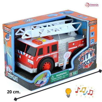 Camion bomberos de juguete