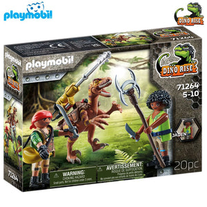 Deinonychus Playmobil 71264 dinosaurio Dino Rise