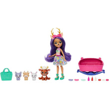 Cargar imagen en el visor de la galería, Danessa Deer con mascota ciervo Enchantimals Baby BFF
