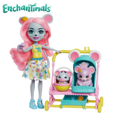 Enchantimals City Maria Mouse Pasea bebés