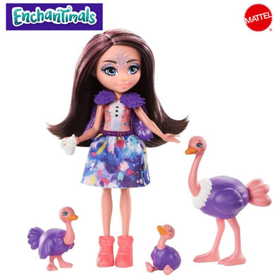 Enchantimals granja avestruz
