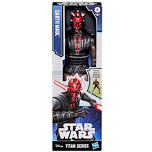 Cargar imagen en el visor de la galería, Figura Darth Maul Star Wars Titan Series 30 cm
