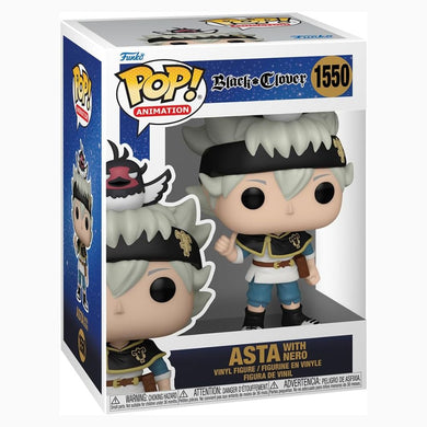 Funko Pop Asta con Nero Black Cover (1550)
