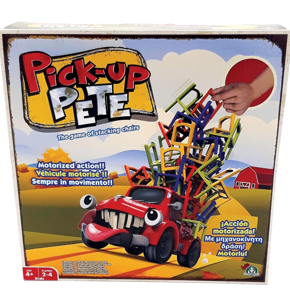 Jeu Pierre Peter Pick-Up - Jeu D'adresse Et D'empilage De Chaises, Pour Enfants Et Famille, Multicolore - 3