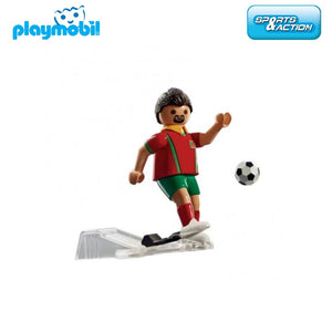 Jugador fútbol Portugal Playmobil 71127