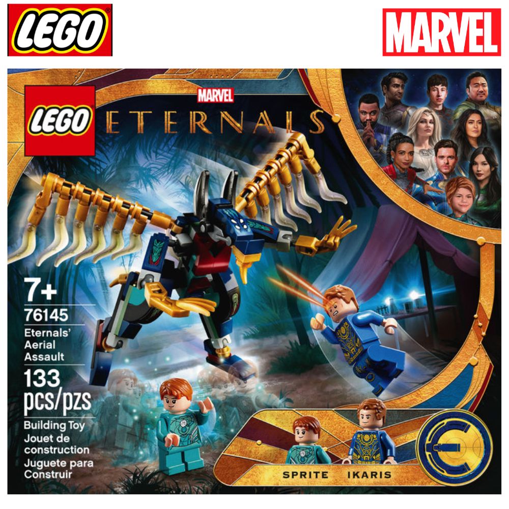 Lego Marvel asalto aéreo de los Eternos 76145 Eternals