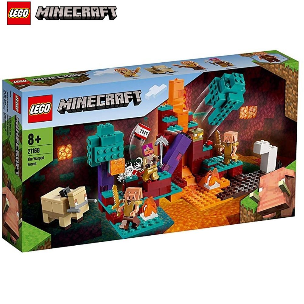 Lego Minecraft bosque deformado 21168