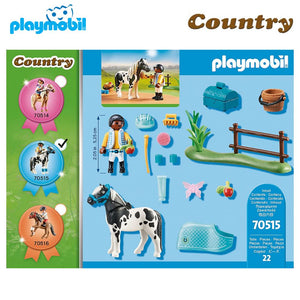 Lewitzer poni Playmobil Country (70515) coleccionable-