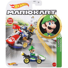 Cargar imagen en el visor de la galería, Luigi Standard Mario Kart Hot Wheels (GLP37)
