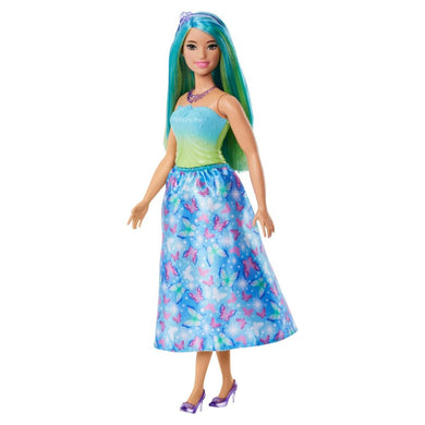 Muñeca Barbie Dreamtopia princesa con falda verde