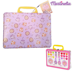 Martinelia maquillaje infantil maletin metal My best friends