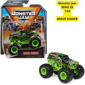 Monster Jam serie 29 Grave Digger 1:64
