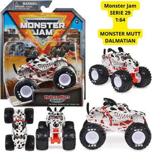 Monster Jam Serie 29 Monster Mutt Dalmatian escala 1:64