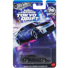 Cargar imagen en el visor de la galería, Nissan 350Z Custom Fast &amp; Furious Tokyo Drift Hot Wheels Silver Series
