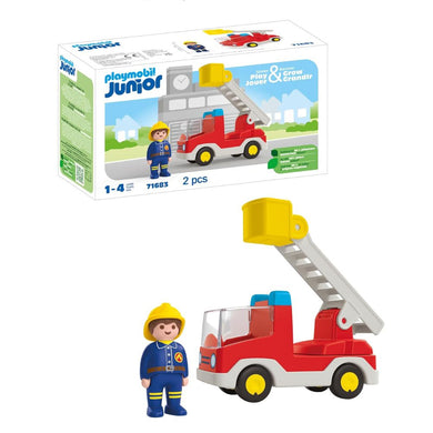 Playmobil Junior camión de bombeos 71683