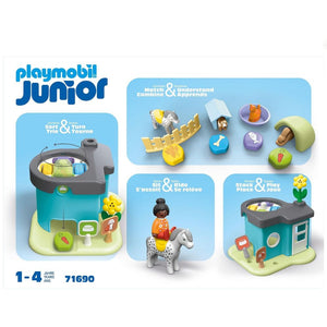 Playmobil Junior casa de animales (71690)