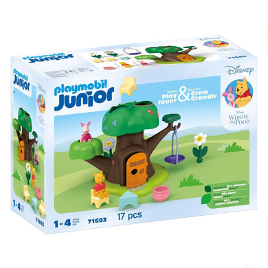 Playmobil Junior Disney Winnie The Pooh & Piglet Casa del Árbol (71693)