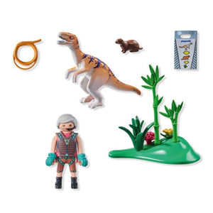 Playmobil 71823 velociraptor dinosaurio