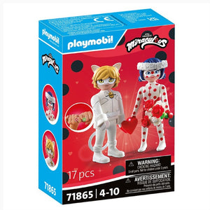 Playmobil 71865 boda Ladybug y Cat Noir sueño romántico Miraculous