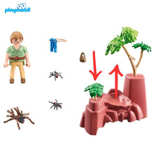 Cargar imagen en el visor de la galería, PLAYMOBIL 71627 rocas con insectos aranas y tarantula Wiltopia
