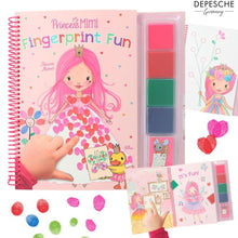 Cargar imagen en el visor de la galería, Pintura de dedos finger print Princess Mimi
