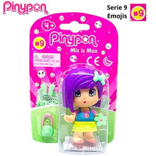 Cargar imagen en el visor de la galería, Pinypon emoji pelo violeta Serie 9
