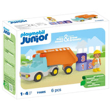 Cargar imagen en el visor de la galería, Camión de basura Playmobil Junior 71685
