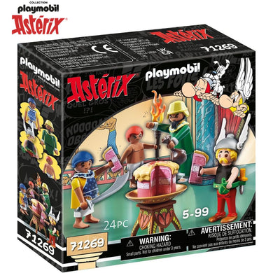 Playmobil Asterix Paletabis y la tarta envenenada