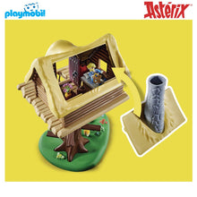 Cargar imagen en el visor de la galería, Asuranceturix con casa del árbol Playmobil (71016) Astérix
