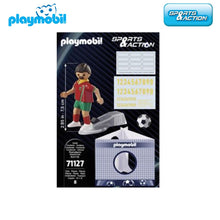 Cargar imagen en el visor de la galería, Playmobil jugador fútbol Portugal 71127
