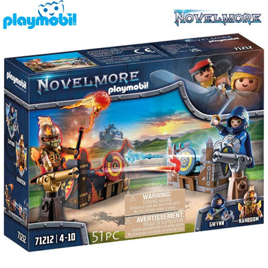 Playmobil Novelmore Burnham Raiers duelo Gwynn y Kaboom 71212