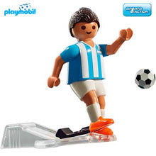 Cargar imagen en el visor de la galería, Playmobil futbolista Argentina
