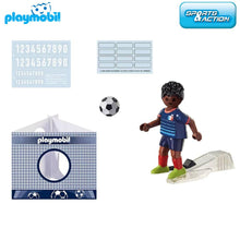 Cargar imagen en el visor de la galería, Jugador de fútbol Francia Playmobil Sports Action (71123)-
