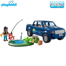 Cargar imagen en el visor de la galería, Playmobil Outdoor set pesca con todoterreno (71038) Family Fun-(2)
