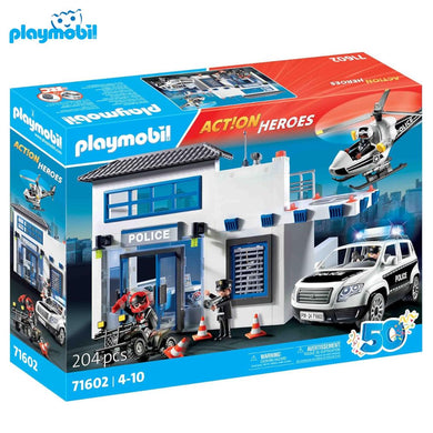 Playmobil 71602 mega set de policia centro de mando policial action heroes