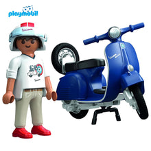 Cargar imagen en el visor de la galería, Playmobil 71622 Vespa 150 Sprint Veloce de 1969 Azul
