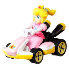 Cargar imagen en el visor de la galería, Princess Peach Standart Kart Mario Kart Hot Wheels (GBG28)
