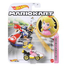 Cargar imagen en el visor de la galería, Princess Peach Standart Kart Mario Kart Hot Wheels (GBG28)
