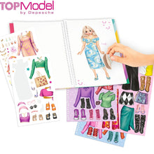 Cargar imagen en el visor de la galería, Top Model cuadernos grande Dress Me Up vestidos
