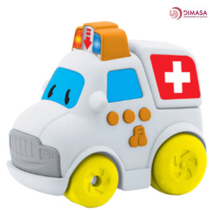 Ambulancia de juguete para 12 meses