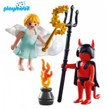 Cargar imagen en el visor de la galería, Angel y demonio Playmobil
