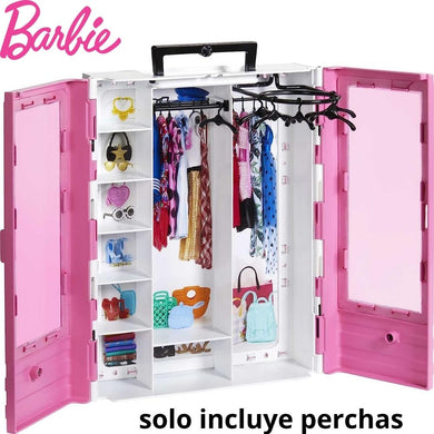 Armario Barbie portátil
