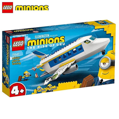 Avión Lego Minions piloto en práctica 75547