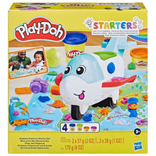 Cargar imagen en el visor de la galería, Avión Play-Doh con mapa mundo y 4 botes plastilina
