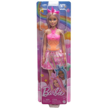Cargar imagen en el visor de la galería, Barbie con pelo rosa de fantasía
