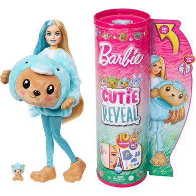 Barbie Cutie Reveal delfín y osito