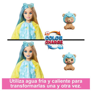 Barbie Cutie Reveal delfín y osito