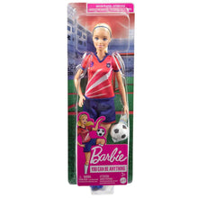 Cargar imagen en el visor de la galería, Muñeca Barbie futbolista
