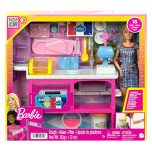 Cargar imagen en el visor de la galería, Barbie muñeca Malibu con pastelería
